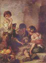 Young Boys Playing Dice