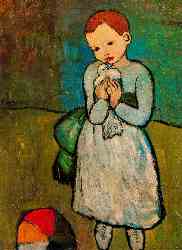 Child With A Dove