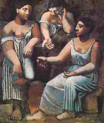 Three Woman At The Fountain (Spring) - 1921