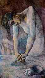 Woman Ironing