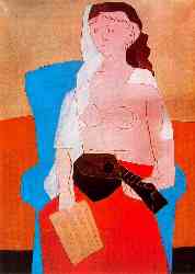 Woman With A Mandolin
