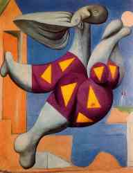 Bather With Beach Ball (1932)