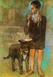 Boy With A Dog