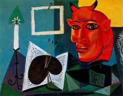 Candle, Palette, Head Of Red Bull 2 (1938)