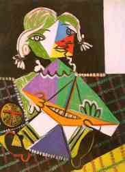 Girl With A Boat (Maya Picasso)