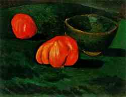 Green Bowl And Tomatoes