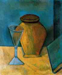 Pot, Wine-Glass And Book
