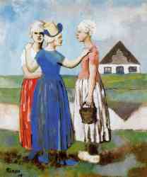 Three Dutch Girls Summer (1905)