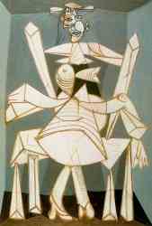 Woman Sitting In An Armchair (1938)