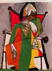 Woman Sitting In An Armchair 2 (1941)
