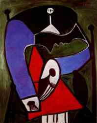 Woman Sitting In An Armchair (1948)