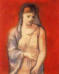 Woman With Blue Veil