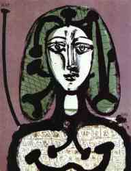 Woman With Green Hair