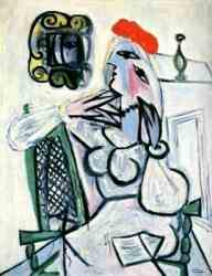 Woman With Red Hat