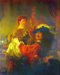 Self Portrait With Saskia