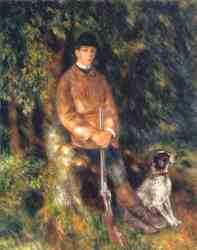 Alfred Berard And His Dog