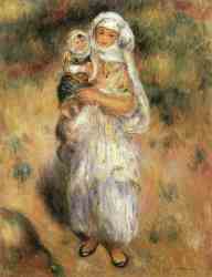 Algerian Woman With A Child