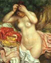 Bather Arranging Her Hair (1893)