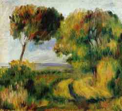 Breton Landscape (Trees And Moor)