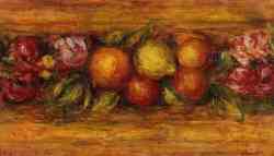 Garland Of Fruits And Flowers