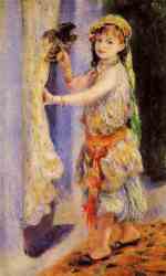 Girl With Falcon