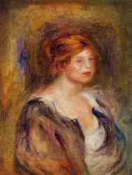 Head Of A Blond Woman
