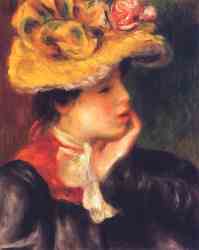 Head Of A Young Woman (Yellow Hat)
