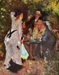 In The Garden (At The Pergola Of Le Moulin De La Galette