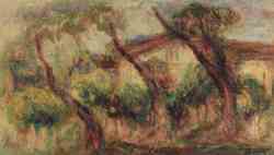 In The Garden Of Collettes At Cagnes