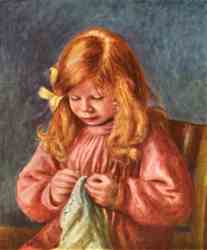 Jean Renoir Sewing