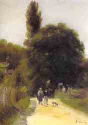 Two Figures In A Landscape