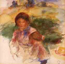Woman And Child In The Country