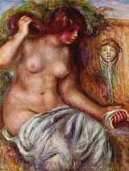Woman In A Fountain