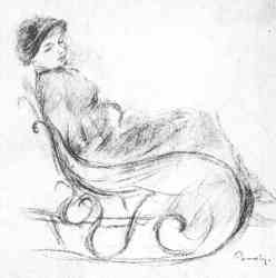 Woman In A Rocking Chair