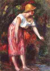 Woman In A Straw Hat 2