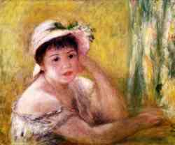 Woman In A Straw Hat 3