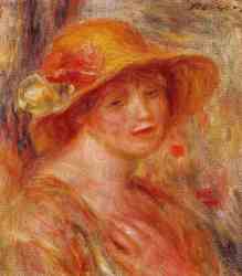 Woman In A Straw Hat 4