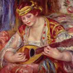 Woman With A Mandolin