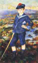 Young Boy On The Beach Of Yport (Robert Nunes)