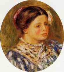 Young Girl In Blue