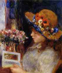 Young Girl Reading 1