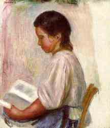 Young Girl Reading 2