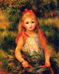 Young Girl With The Sheaf