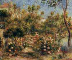 Young Woman In A Garden (Cagnes)