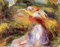 Young Woman In A Hat 1