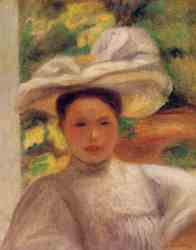 Young Woman In A Hat 2