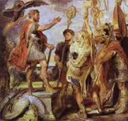 Decius Mus Addressing The Legions