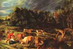 Landscape With Cows