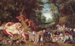 Nymphs, Satyrs And Dogs