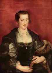 Portrait Of Isabella Brant 1